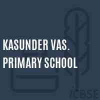 Kasunder Vas. Primary School Logo