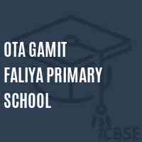 Ota Gamit Faliya Primary School Logo