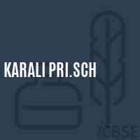 Karali Pri.Sch Primary School Logo