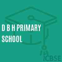 D B H Primary School Logo
