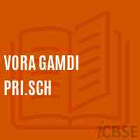 Vora Gamdi Pri.Sch Primary School Logo