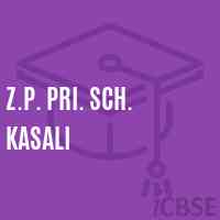 Z.P. Pri. Sch. Kasali Primary School Logo