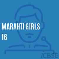 Marahti Girls 16 Primary School Logo