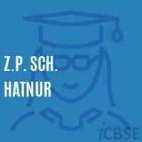 Z.P. Sch. Hatnur Primary School Logo