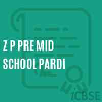 Z P Pre Mid School Pardi Logo
