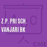 Z.P. Pri Sch. Vanjari Bk Primary School Logo