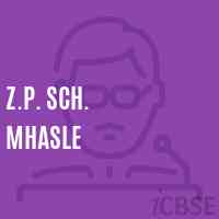 Z.P. Sch. Mhasle Primary School Logo