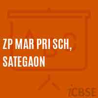 Zp Mar Pri Sch, Sategaon Primary School Logo