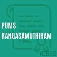 Pums Rangasamuthiram Middle School Logo