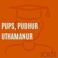Pups, Pudhur Uthamanur Primary School Logo