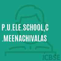 P.U.Ele.School,C.Meenachivalas Logo