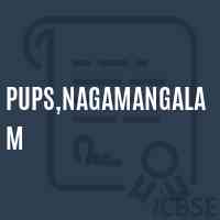 Pups,Nagamangalam Primary School Logo