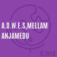 A.D.W.E.S,Mellamanjamedu Primary School Logo