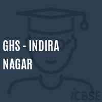 Ghs - Indira Nagar Secondary School Logo
