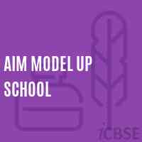 Aim Model Up School Logo
