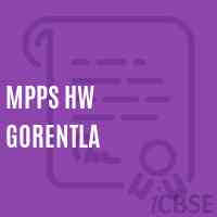 Mpps Hw Gorentla Primary School Logo