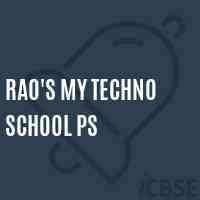 Rao'S My Techno School Ps Logo