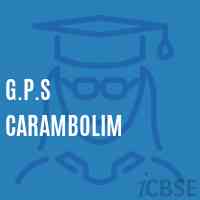 G.P.S Carambolim Primary School Logo