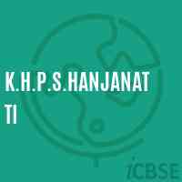 K.H.P.S.Hanjanatti Middle School Logo