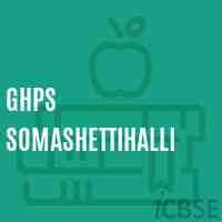Ghps Somashettihalli Middle School Logo