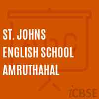 St. Johns English School Amruthahal Logo