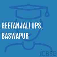 Geetanjali Ups, Baswapur Middle School Logo