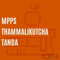 Mpps Thammalikutcha Tanda Primary School Logo