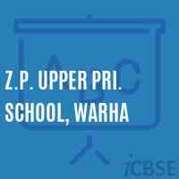 Z.P. Upper Pri. School, Warha Logo