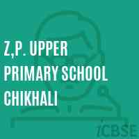 Z,P. Upper Primary School Chikhali Logo
