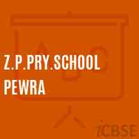 Z.P.Pry.School Pewra Logo