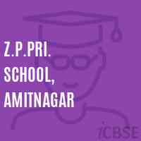 Z.P.Pri. School, Amitnagar Logo