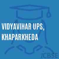 Vidyavihar Ups, Khaparkheda Middle School Logo
