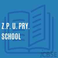 Z.P. U. Pry. School Logo
