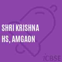 Shri Krishna Hs, Amgaon Secondary School Logo