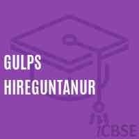 Gulps Hireguntanur Primary School Logo
