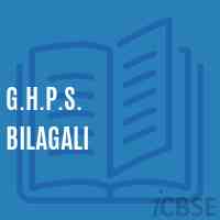 G.H.P.S. Bilagali Middle School Logo