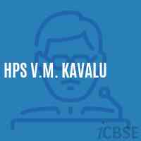 Hps V.M. Kavalu Primary School Logo