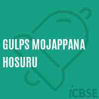 Gulps Mojappana Hosuru Primary School Logo