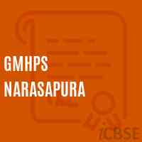 Gmhps Narasapura Middle School Logo