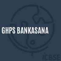 Ghps Bankasana Middle School Logo