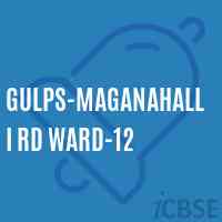 Gulps-Maganahalli Rd Ward-12 Primary School Logo