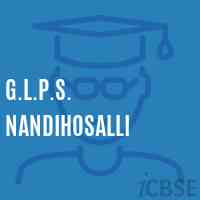 G.L.P.S. Nandihosalli Primary School Logo