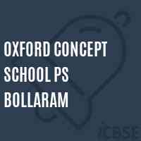 Oxford Concept School Ps Bollaram Logo
