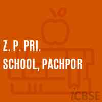 Z. P. Pri. School, Pachpor Logo