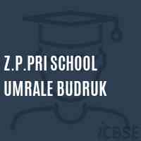 Z.P.Pri School Umrale Budruk Logo