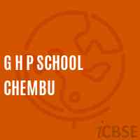 G H P School Chembu Logo
