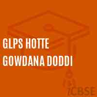 Glps Hotte Gowdana Doddi Primary School Logo