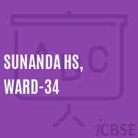 Sunanda Hs, Ward-34 Middle School Logo