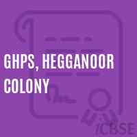 Ghps, Hegganoor Colony Middle School Logo