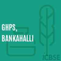 Ghps, Bankahalli Middle School Logo